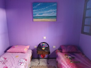 5 chambres, accès au Wi-Fi (inclus), literie fournie