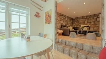 Luxury House, 2 Bedrooms | Living area | 30-inch flat-screen TV with satellite channels