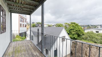 Uitzicht vanaf balkon