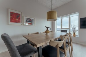 Apartment, 4 Bedrooms, Sea View | Dining room - New Aparthotel | Panoramic Sea View (Hoyvík)