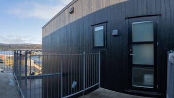 Overnatningsstedets indgangsparti