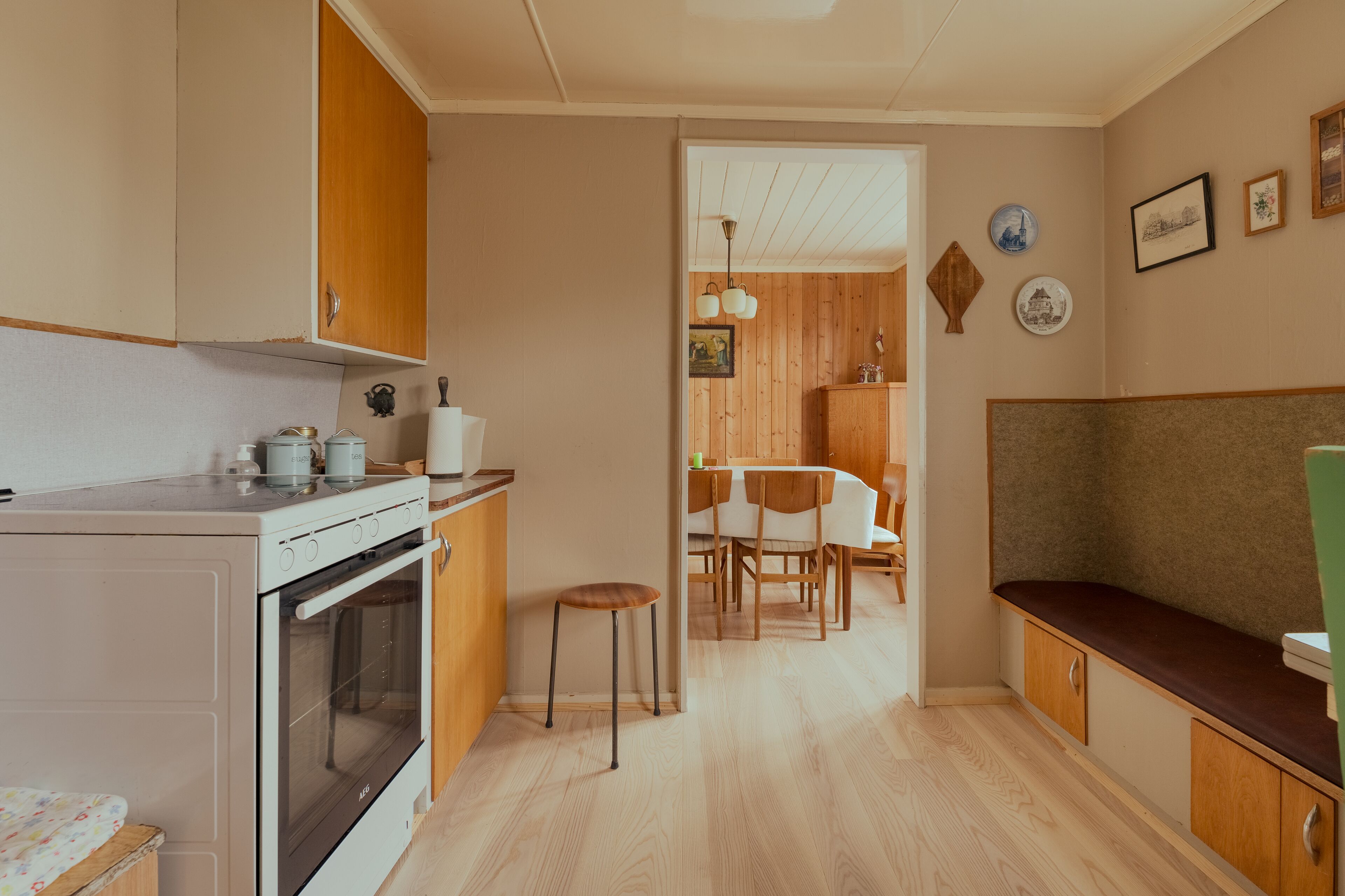 Maison | Cuisine privée | Réfrigérateur, four, plaque de cuisson, lave-vaisselle