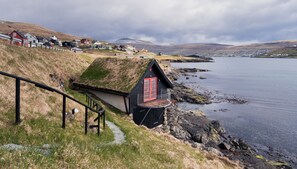 Exterior - Unique Boathouse By The Foreshore | Sea View (Strendur)
