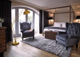 Bigger Double Room | Ropa de cama hipoalergénica y minibar con artículos gratuitos