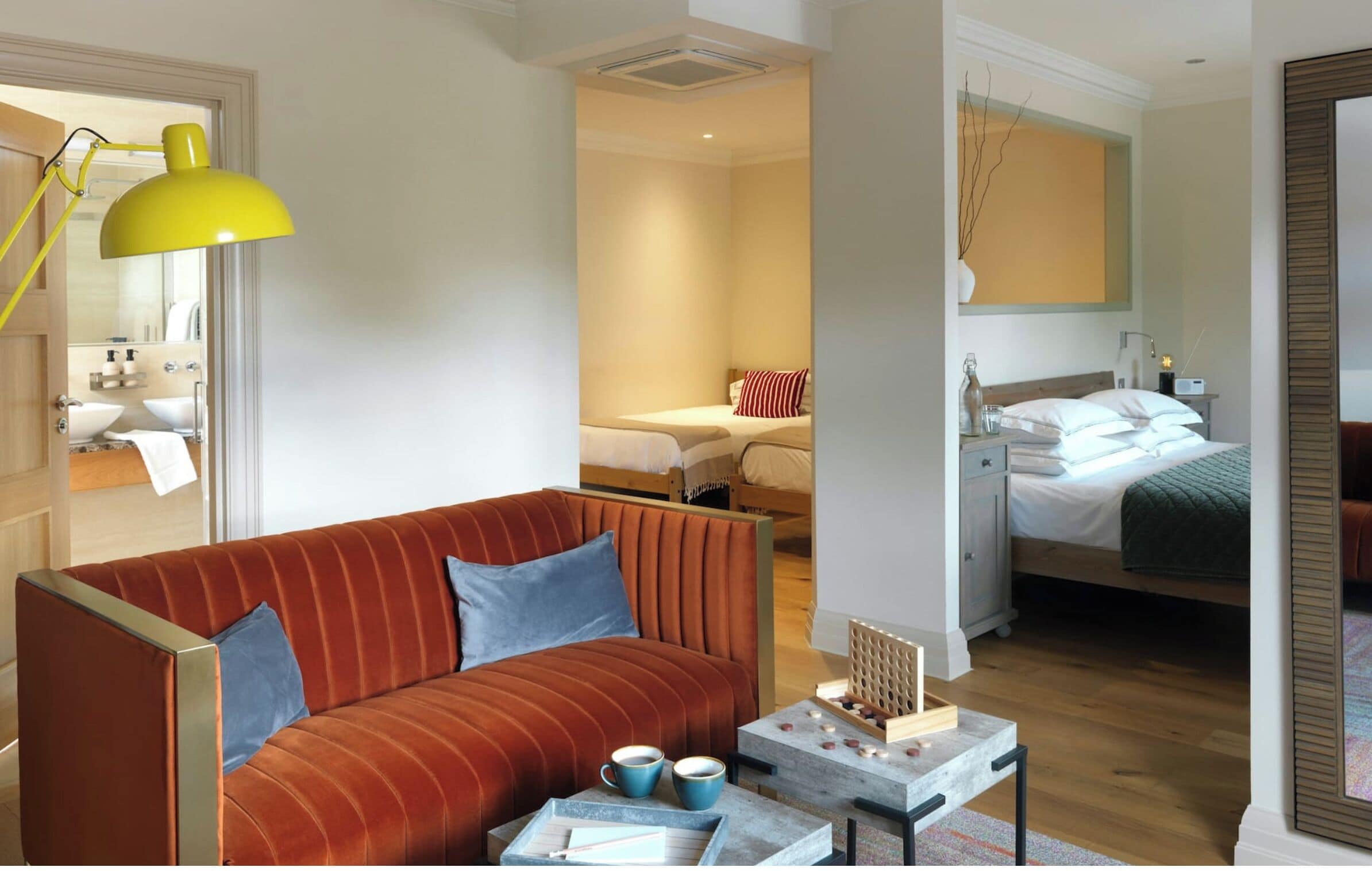 Family Suite | Hypo-allergenic bedding available, in-room safe, desk, laptop workspace