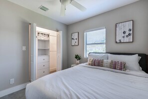 Desk, iron/ironing board, travel crib, WiFi