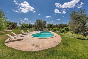 Seasonal outdoor pool - 3536 Villa Le Majole by Perle di Puglia (Manduria)