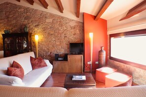 Smart-TV, Bücher, Stereoanlage