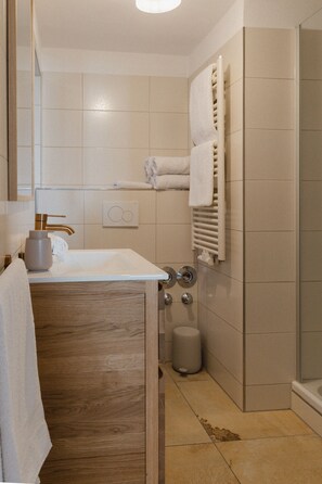 Bathroom - Ferienwohnung Weidenbach (Weidenbach)
