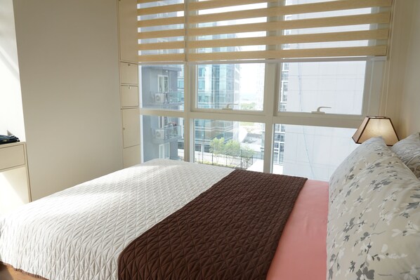 1 غرفة نوم وواي فاي مجانًا وملاءات أسرّة