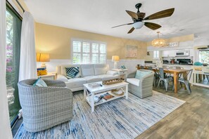 Een televisie en een dvd-speler