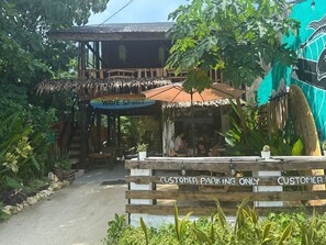 Fassade der Unterkunft