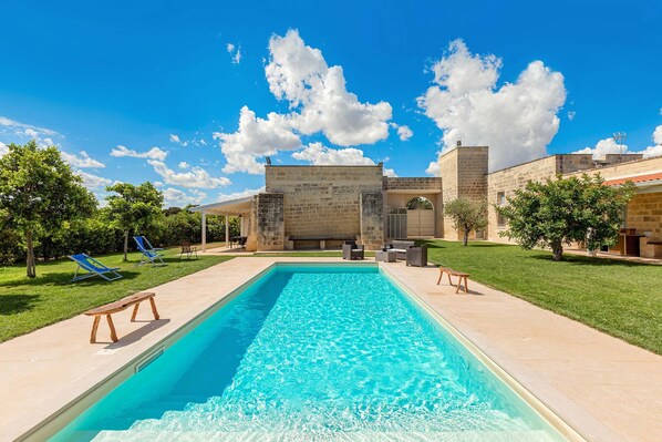 Seasonal outdoor pool