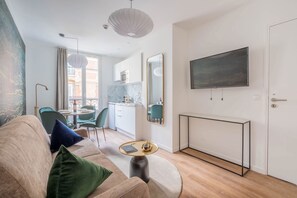 Living area - Le Belleville Chic (Paris)