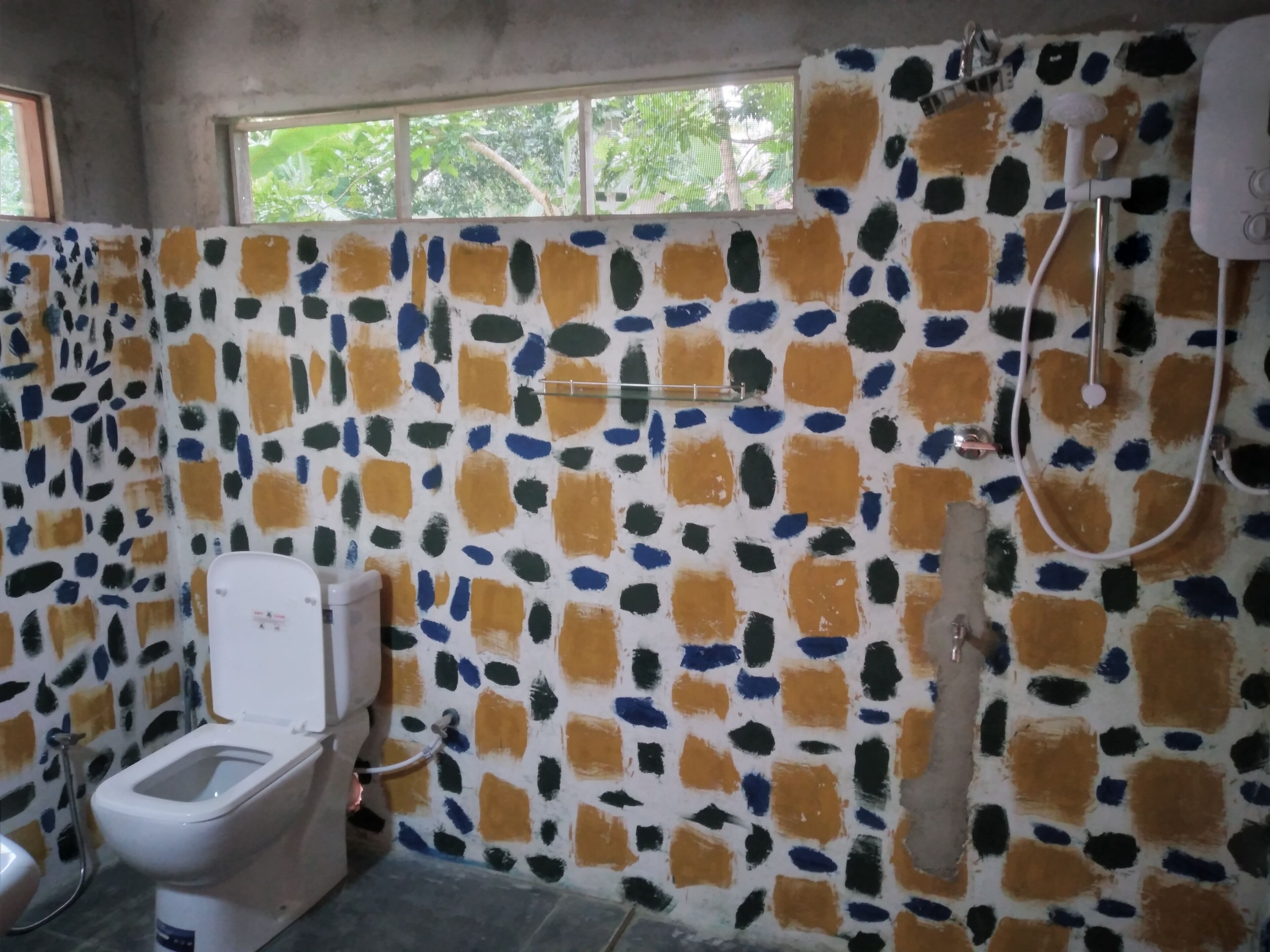 Luxury Chalet, 2 Bedrooms, Garden View | Bathroom | Shower, free toiletries, bathrobes, towels