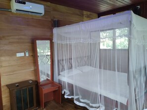 Luxury Chalet, 2 Bedrooms, Garden View | 2 bedrooms, Egyptian cotton sheets, premium bedding, desk - Green Herbal Ayurvedic Eco-Chalets  (Unawatuna)