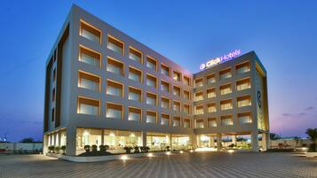 Voorkant van accommodatie