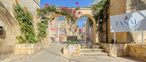 Overnattingsstedets uteområder