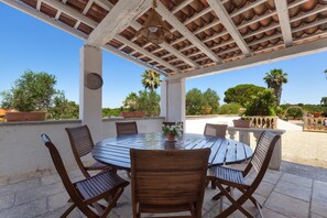 Terrace/patio - 3593 Casina Cazzato by Barbarhouse (Presicce-Acquarica)