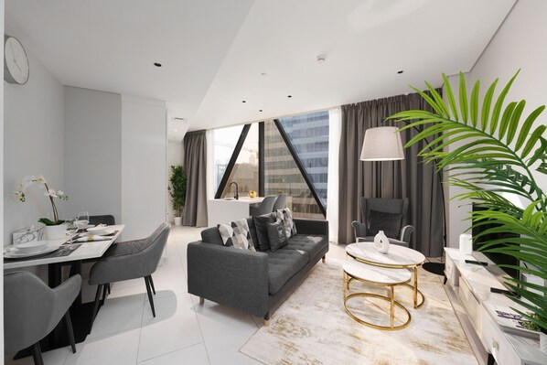 Appartamento Deluxe | Area soggiorno