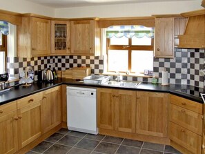 Dishwasher, cookware/dishes/utensils - ARDAGH NORTH, pet friendly, with open fire in Baltimore, County Cork (Unknown)