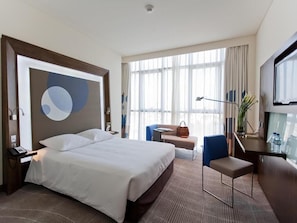 1 bedroom, travel crib, WiFi, bed sheets