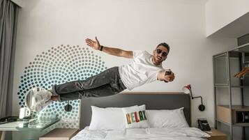 1 chambre, fer et planche à repasser, lit parapluie, Wi-Fi