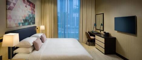 1 室のベッドルーム、アイロン / アイロン台、WiFi、ベッドシーツ