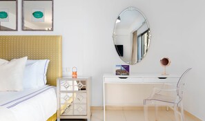 1 bedroom, iron/ironing board, free WiFi, bed sheets - Dream Inn - Spacious studio - 2 mins to JBR Beach (Dubai)