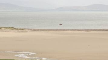 Vlak bij het strand