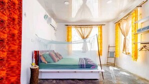 デラックス ダブルルーム | WiFi (無料)、ベッドシーツ
