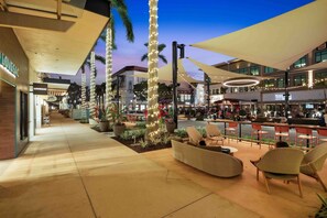 Outdoor dining - 3BR modern masterpiece with enclosed pool and bikes - snowbird-friendly (Naples)