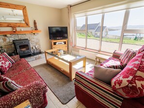 TV, DVD player, books, stereo - INVERBEG COTTAGE 1, pet friendly, with open fire in Downings (DOWNINGS)