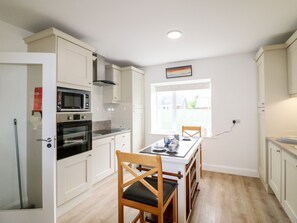 Microwave, oven, dishwasher, highchair