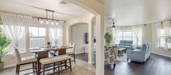 Private Patio: Modern Killeen Vacation Rental!