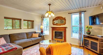 Historic Mapleton Cottage w/ River Views & Hot Tub