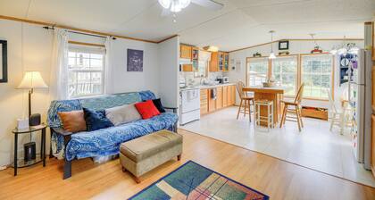 Creekfront Max Meadows Mobile Home With Deck!