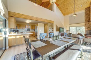 House (3 Bedrooms) | Interior - Pine Cabin w/ Wraparound Deck: 2 Mi to Trails! (Pine)