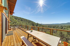 House (3 Bedrooms) | Interior - Pine Cabin w/ Wraparound Deck: 2 Mi to Trails! (Pine)