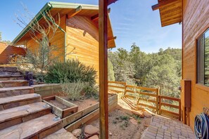 House (3 Bedrooms) | Interior - Pine Cabin w/ Wraparound Deck: 2 Mi to Trails! (Pine)