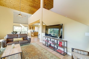 House (3 Bedrooms) | Interior - Pine Cabin w/ Wraparound Deck: 2 Mi to Trails! (Pine)