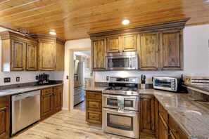 House (2 Bedrooms) | Interior - Hike & Fish: Parks Cabin w/ Balcony & Forest Views (Williams)