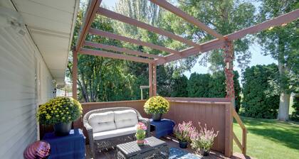 Simple + Charming Idaho Retreat w/ Patio!