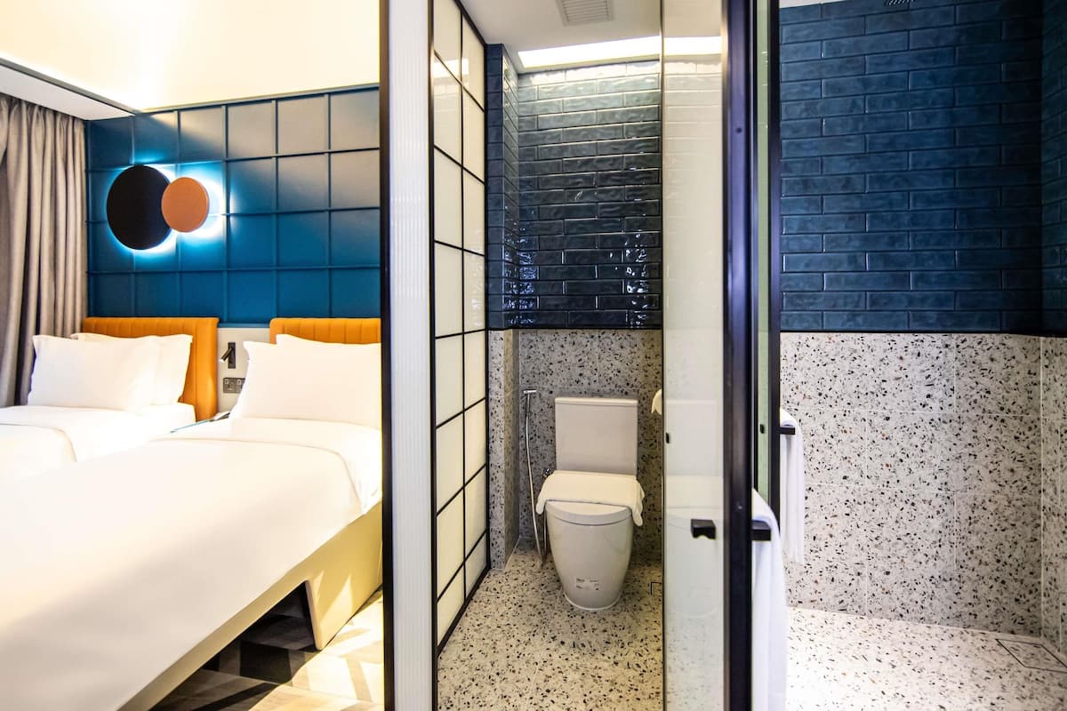 In-room safe, individually furnished, laptop workspace