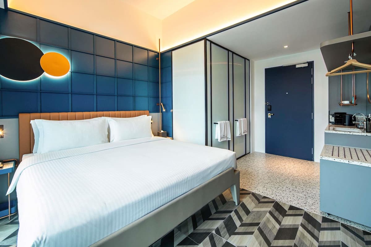 In-room safe, individually furnished, laptop workspace