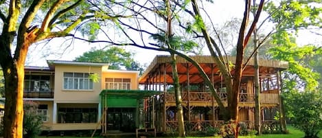 Façade de l’hébergement