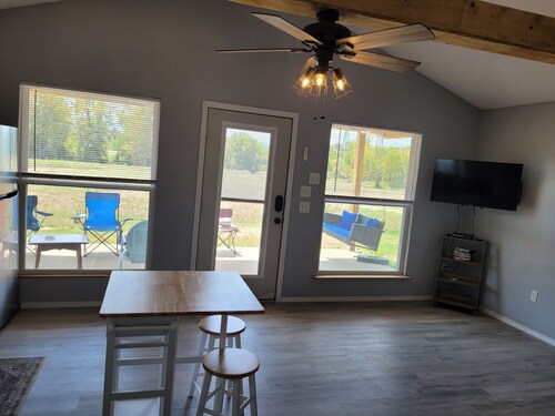 Escape To Nature’s Embrace:
Uncle Joe's Creek Retreat - Click's Cabin