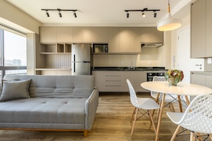 City Apartment 1502 | Living area - B.Homy - VA Perdizes (São Paulo)