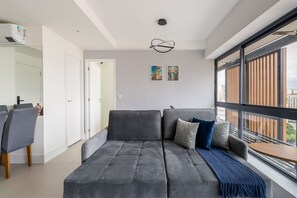 Leilighet – panorama | Oppholdsområde