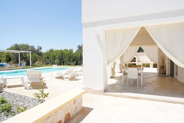 Opções para refeição ao ar livre